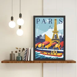 Wallity Uramljena slika Paris 4, 35x45 cm
