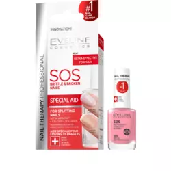 EVELINE - NAIL THERAPY SOS Brittle&Broken nails 12ml -NEW