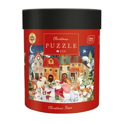 Interdruk - Puzzle Božič: Zasneženo mestece - 250 kosov
