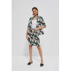 Skirt with a floral print