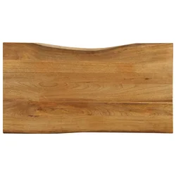 Stolna ploča 100x60x3,8cm od masivnog drva manga sa živim rubom