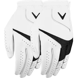 Golf rokavice Callaway Weather Spann 2-Pack 23 XL, Leva roka