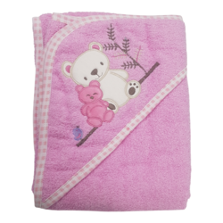 Peškir sa kapuljačom za bebe 100x100
