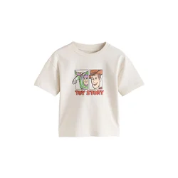 Next Majica Toy Story ecru / čokolada / rdeča / črna