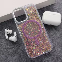 Maska Mag Case Glue za iPhone 17 ljubicasta