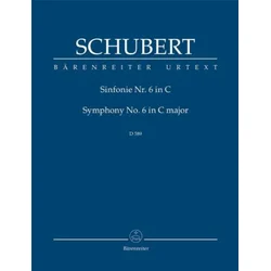 SCHUBERT:SYMPHONY NO.6 IN C STUDY SCORE