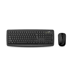Brezžični komplet tipkovnice in miške Genius Smart KM-8100 - črn, razporeditev US (PC)