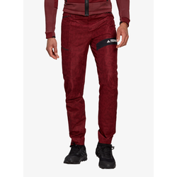 Softshell hlače adidas TERREX Primeknit Pants - shadow red