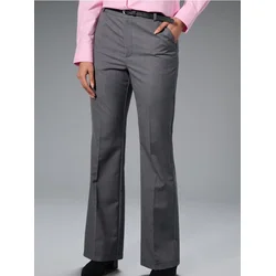 Sinsay - Flare pantalone - svetlo siva