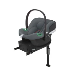 cybex otroški avtosedež z isofix bazo aton™ b2 i-size 0+ (0-13 kg) steel grey