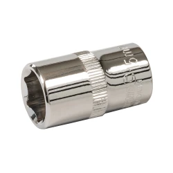 Silverline Ključ vtičnice 15 mm 1/2 HEX kratka srebrna črta