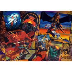 Trefl Puzzla 1000 pcs Dungeons & Dragons 10739
