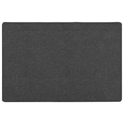 Vidaxl Preproga za tek Temno siva 100 x 150 cm 100% polipropilen