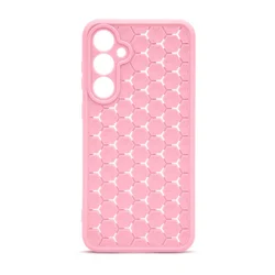 Futrola Honeycomb Color za Samsung S23 FE, Roze