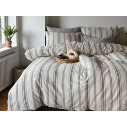 Viktorija Komplet set posteljina za Francuski ležaj Cotton-Life 200x220cm, Indigo
