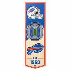 Buffalo Bills 3D Stadium Banner slika
