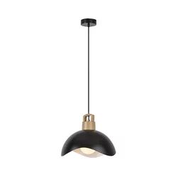Rabalux Viseći luster Filina, 1xE27, o30cm, Crni