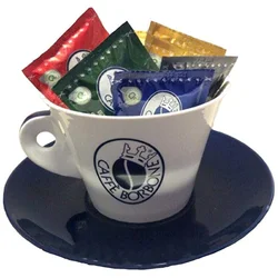Caffé Borbone Caffe Borbone MAXI skodelica Tazzone bianco 1 kos 500 ml