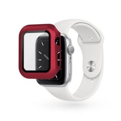 EPICO zaštita Glass Case za pametni sat Apple Watch 4/5/6/SE, 40 mm, crvena (42110151400001)