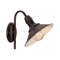 Brilagi - Zidna lampa FORGE 1xE27/60W/230V crna