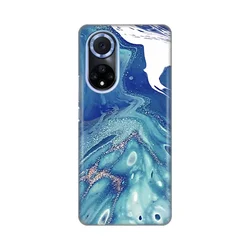 TELEMPIRE Silikonska maska za telefon Honor 50/Nova 9 Blue Marble plava