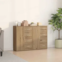 Kreveta s ladicama 2 pcs Umjetnički hrast 60 x 31 x 84 cm