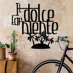 Wallity Zidna dekoracija Dolce Far Niente 4, 56 x 56 cm, Crna