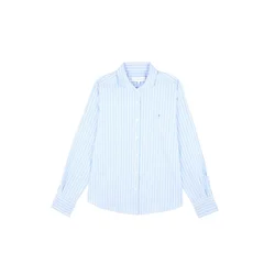 Scalpers Bluza Davis svetlo modra/bela