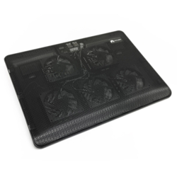 Postolje cooler za laptop MIKUSO NCP-075 (360x260x24mm)crni
