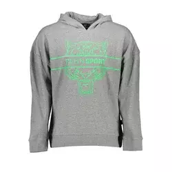 PLEIN SPORT Muški Duks FIPS218_GRIGIO_94-GREY, Sivi