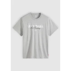 LEVIS  Majica pegasto siva/srebrna