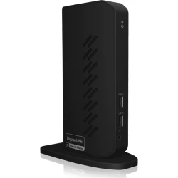 ICY BOX IB-DK2252AC USB 3.2 Gen 1 Type-C črna priklopna postaja