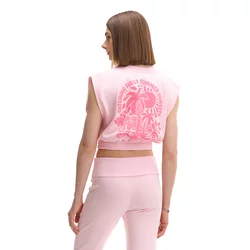 Cropp - Dukserica - pastelno pink