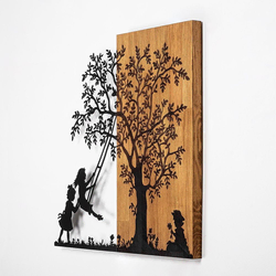 WALLXPERT Zidna dekoracija The Tree And The Shaking Children
