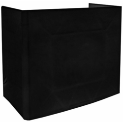 Accu-Stand Pro Event Table Scrim Black DJ zaslon