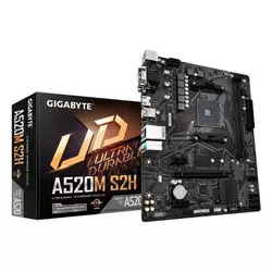 GIGABYTE GA-A520M-S2H, DDR4, SATA3, USB3.2Gen1, HDMI, AM4 mATX