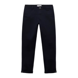 MANGO KIDS Hlače PICCOLO mornarska