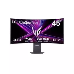 LG Monitor 45GX950A-B 44.5/OLED/5120x2160/330Hz/0.03ms/HDMI/DP/USB/Adaptive sync/VESA/zvucnici/crna