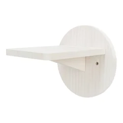 Stopnica, element za steno, 19 × 22 cm, borov les, bela