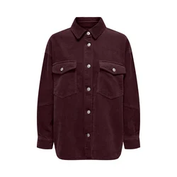 ONLY Bluza ONLTIGGY temno rdeča