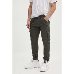 ALPHA INDUSTRIES Kargo hlače Combat  oliva