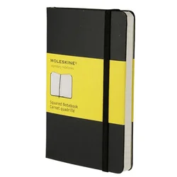 Moleskine Notebook SQUARED HARD COVER