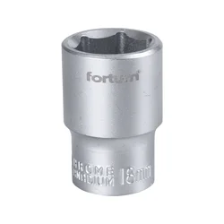 Fortum Vtična glava 1/2, 18mm, L 38mm