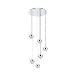 Eglo 98558 - LED luster na sajli LICOROTO 6xG9/3W/230V