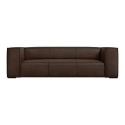 Temno rjava usnjena zofa 227 cm Madame - Windsor & Co Sofas