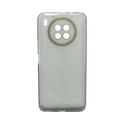 Maska za telefon TRANSPARENT COLOR za Huawei Honor 50 Lite siva