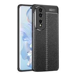 Maska Elegant man exclusive za Honor 80, Crna