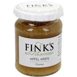Finks Delikatessen Bio chutney iz jabolk in hrena