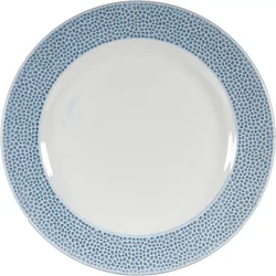 CHURCHILL Isla ocean blue plitev krožnik, premer: 276 mm (12 kos)