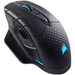 Miš CORSAIR Dark Core RGB PRO SE, optički, 18000 dpi, bežični, QI, crni, USB